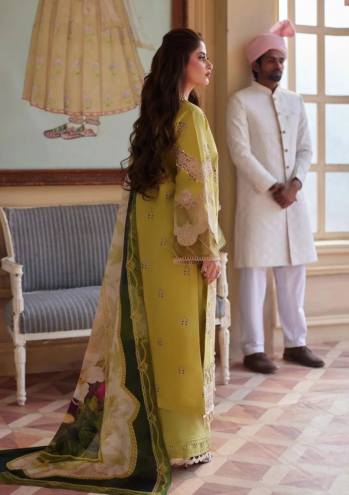 Elaf x Sajal Aly Eid Edit Lawn Collection – ELE-05 MEENAH - Image 7