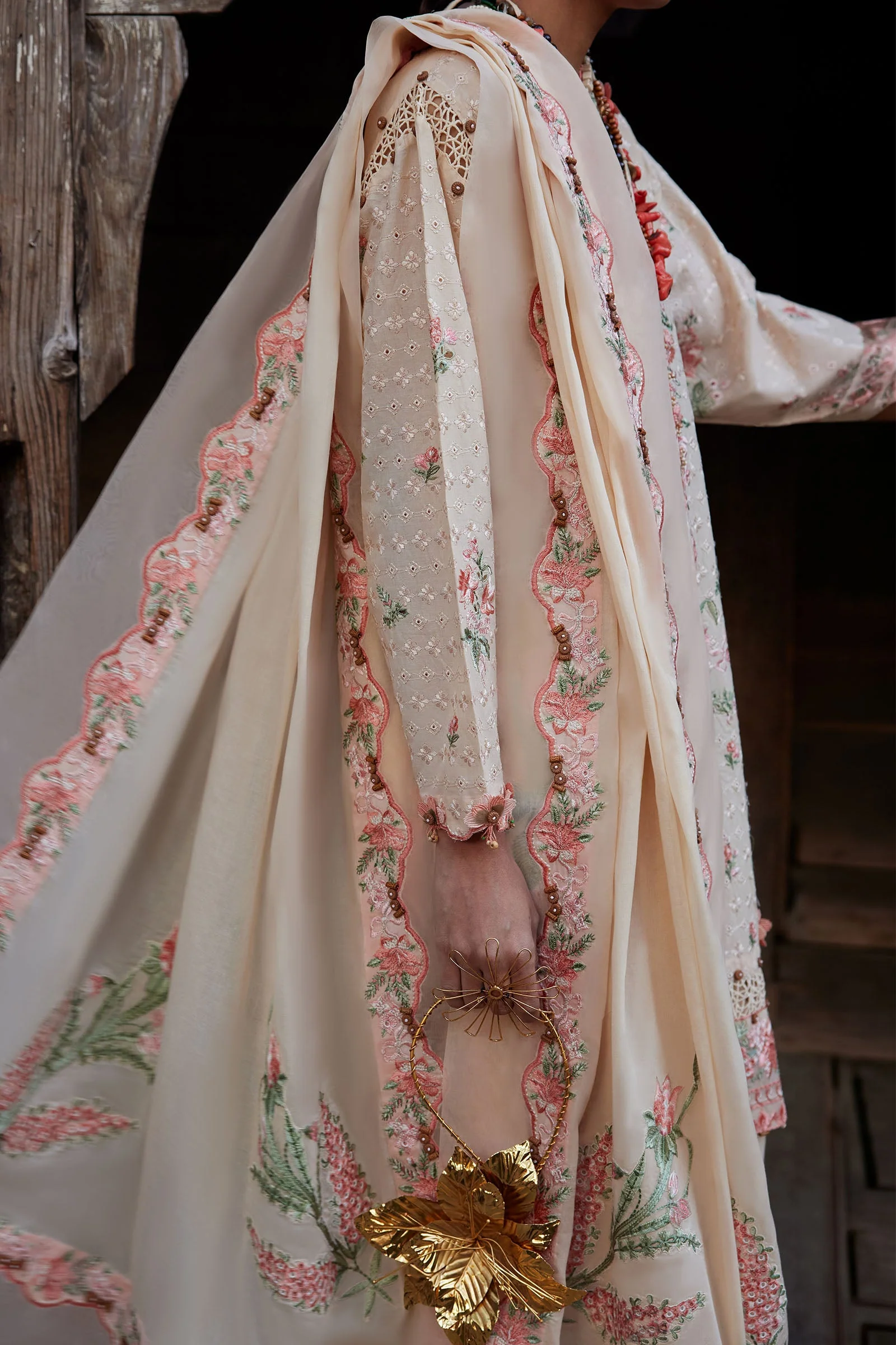 Elan Kashmee Luxury Eid Lawn – MEHRVAAN (EL26-10 A) - Image 3