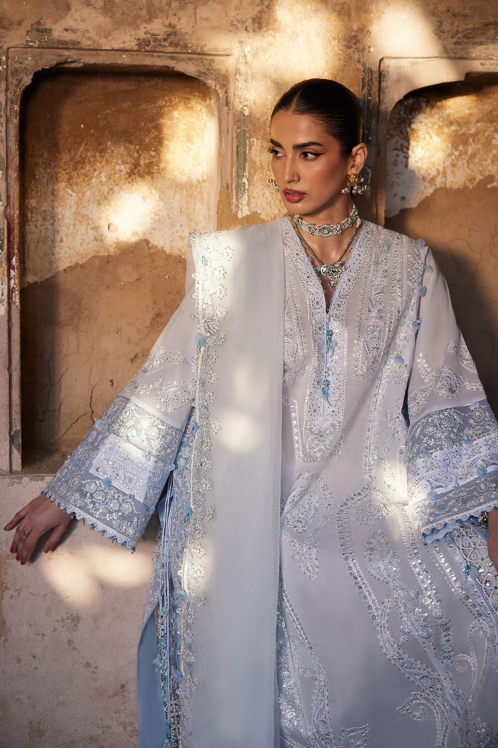 Elan Kashmee Luxury Eid Lawn β ROUHAAN (EL26-04 A) - Image 2