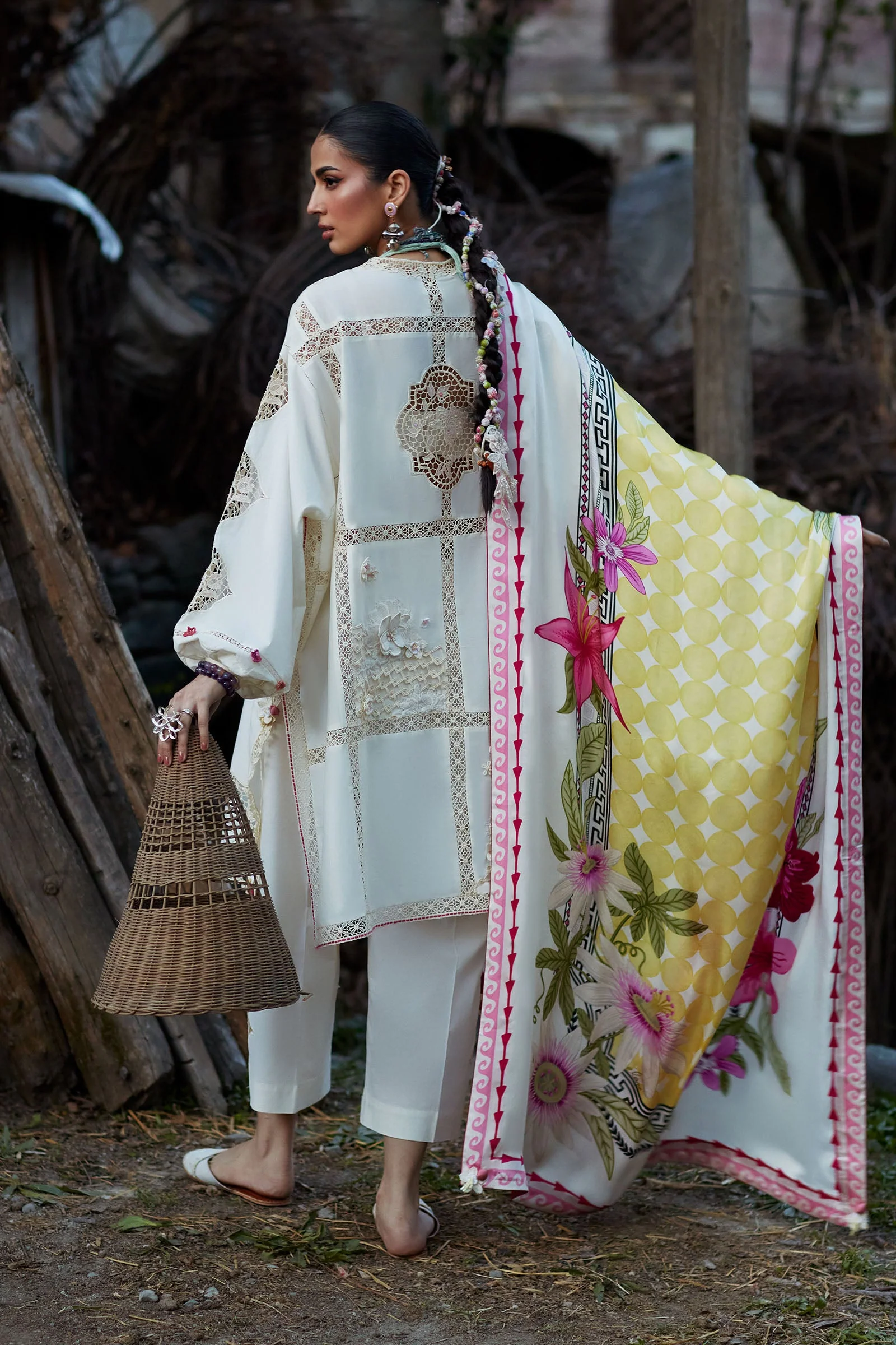 Elan Kashmee Luxury Eid Lawn – ZÉRIN (EL26-11 B) - Image 3