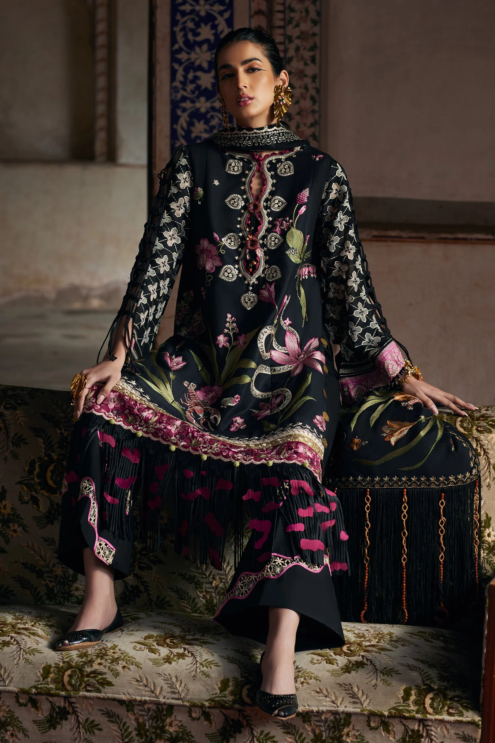 Elan Luxury Lawn – AZUREH (EL25-04 A) - Image 3