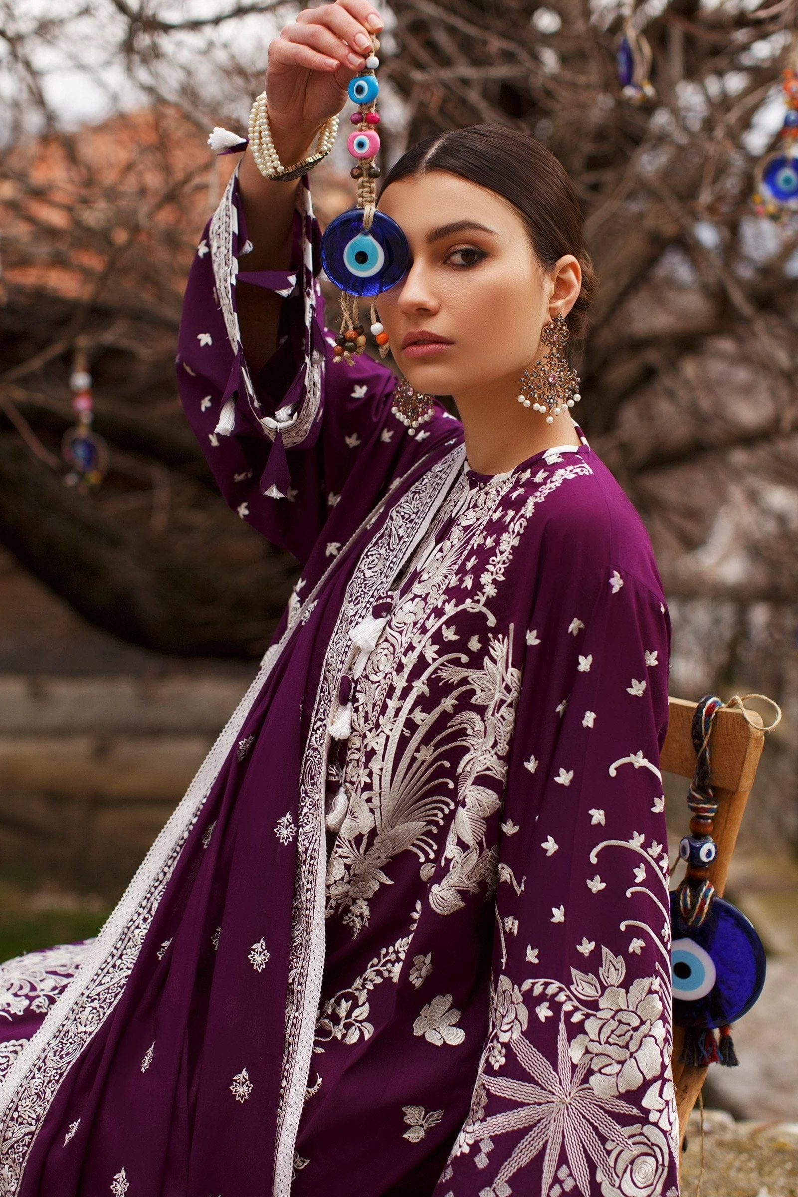 Élan Luxury Lawn Collection 2021 – EL21-13 A (EMIRA) - Image 2