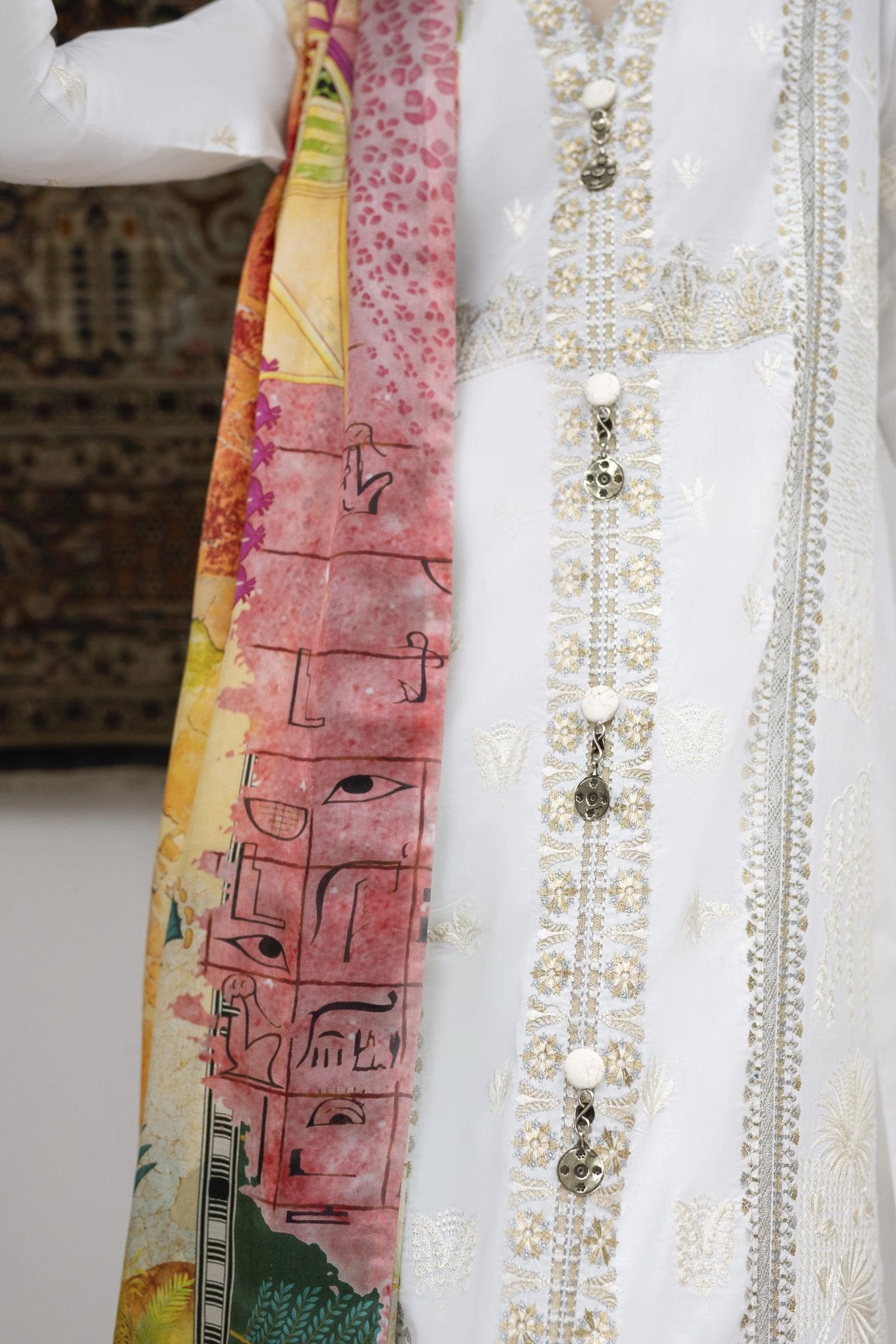 Élan Luxury Lawn Collection 2021 – EL21-15 B (AIYLA) - Image 7