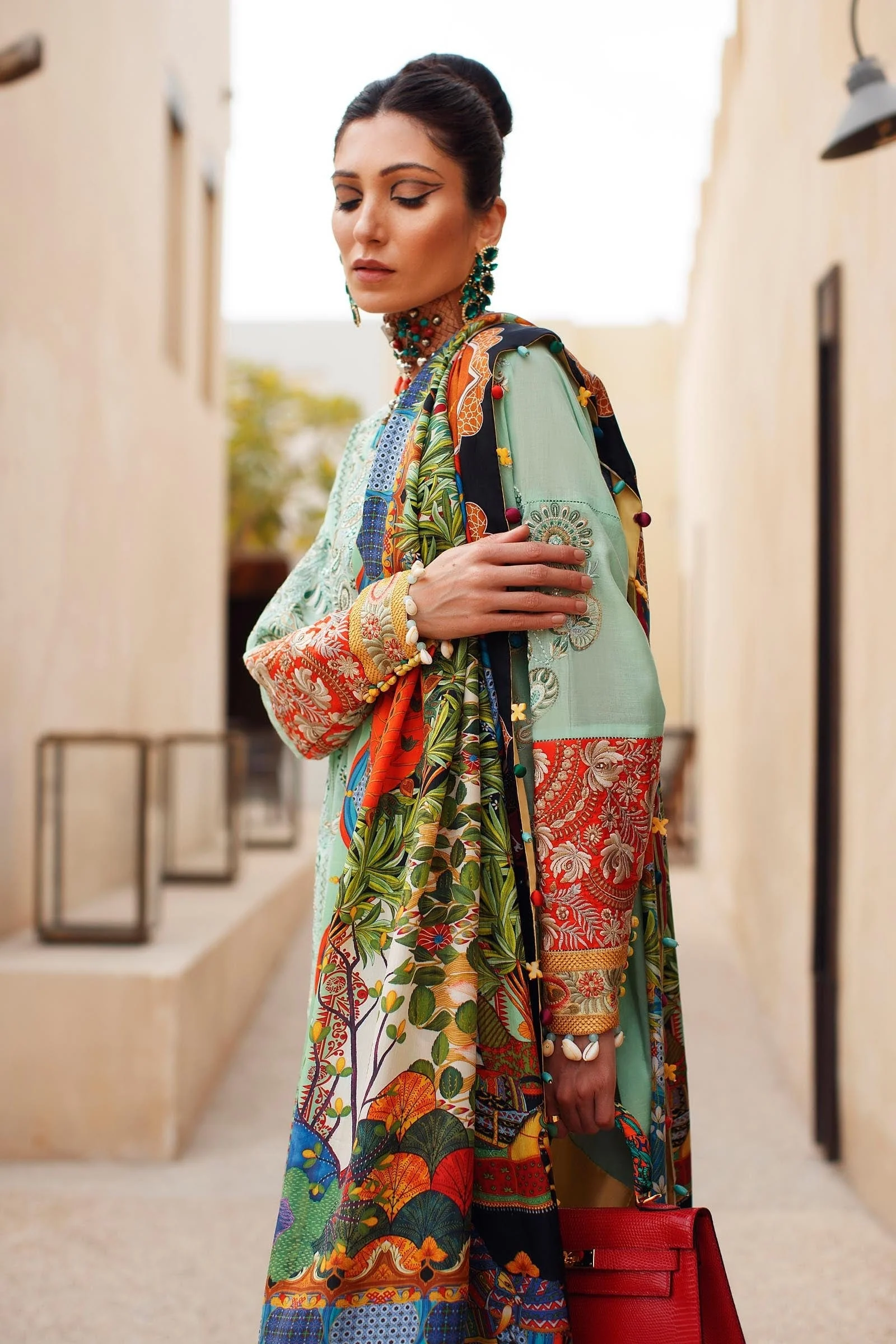 Élan Luxury Lawn Collection 2022 – EL22-09 B (NIMA) - Image 3