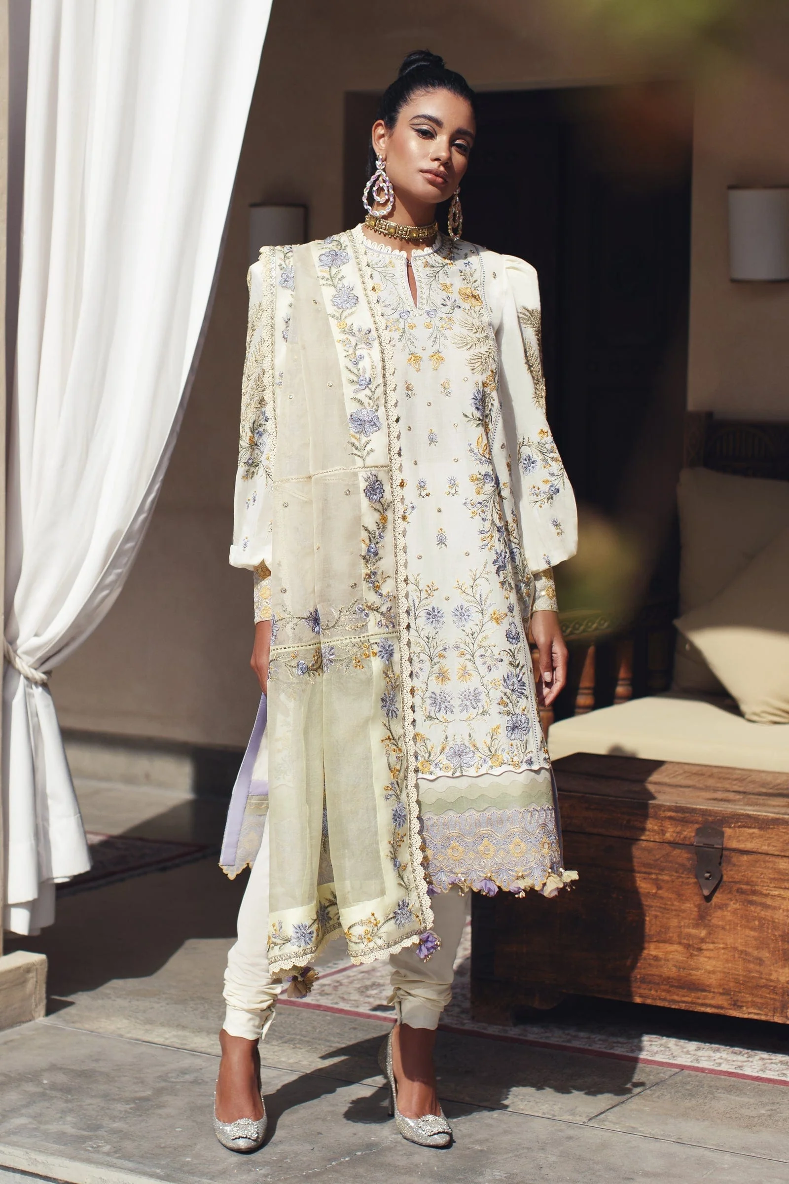 Élan Luxury Lawn Collection 2022 – EL22-11 B (NEZIHA)