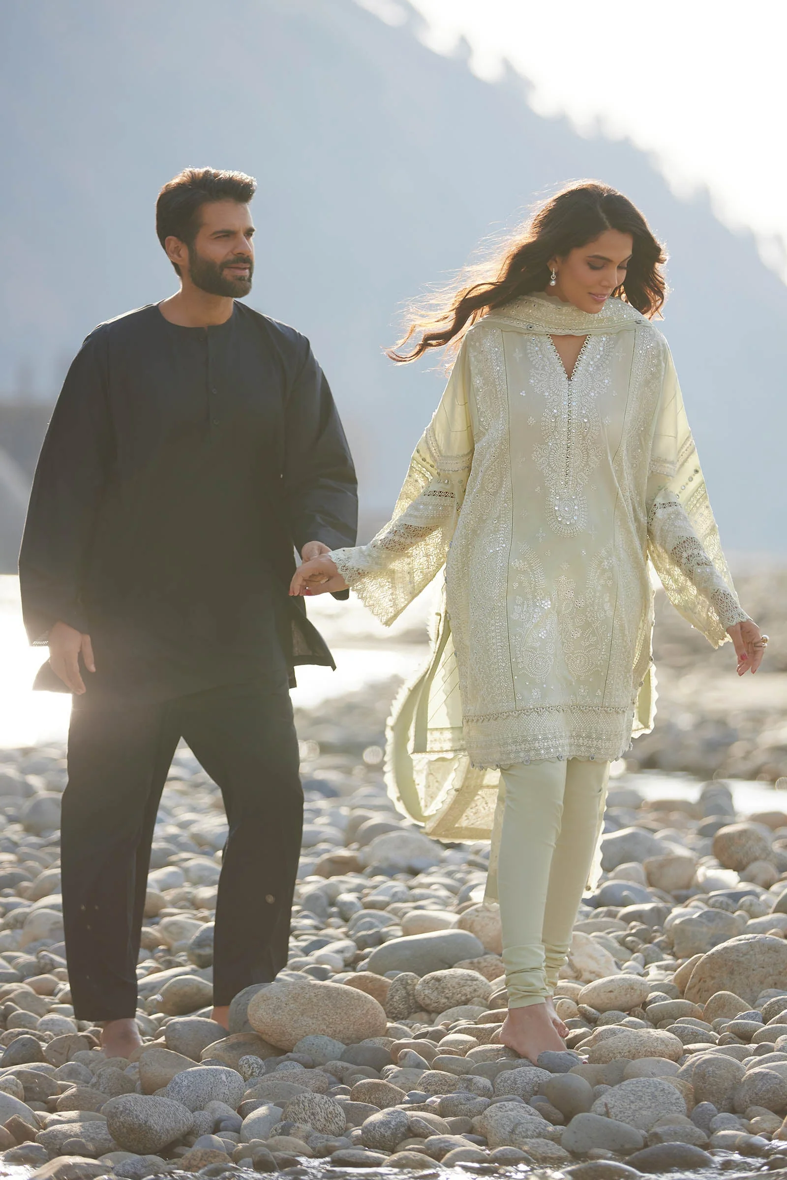Elan Luxury Lawn Collection 2024 – ZEINA (EL24-12 A) - Image 4