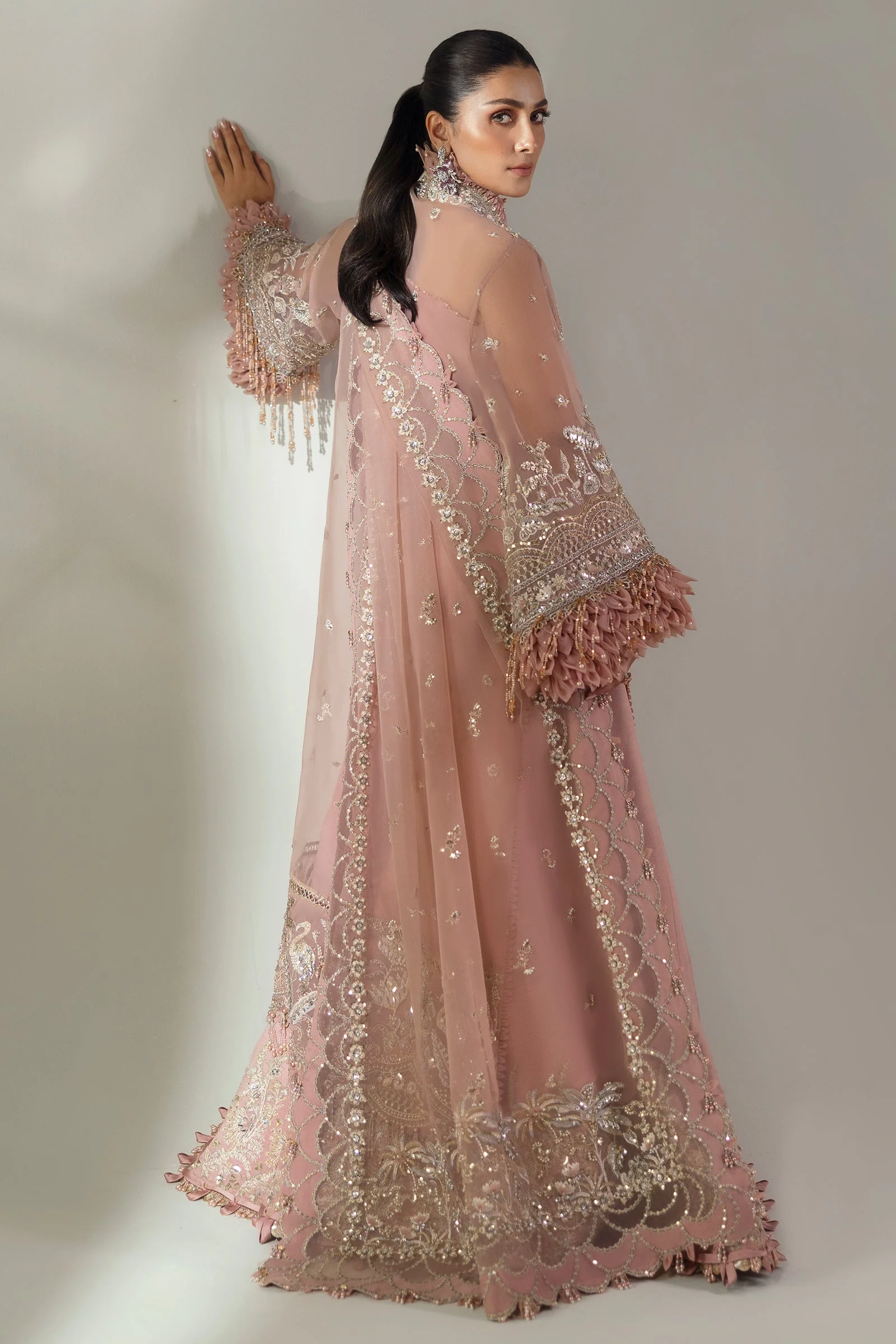 Elan x Ayeza Khan Luxury Festive Wedding Formals – CELESTIAL PETALS (EC24-07) - Image 7