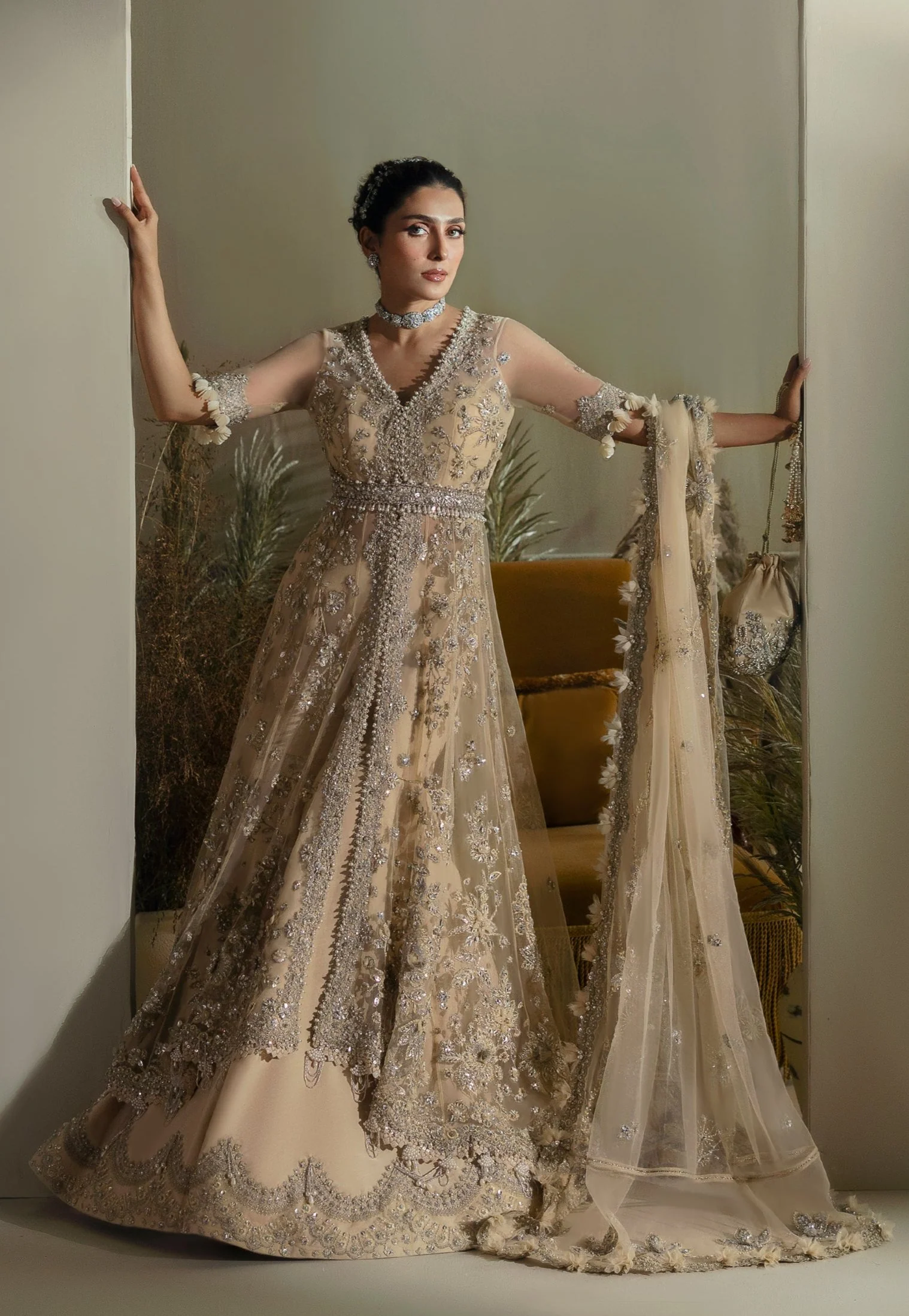 Elan x Ayeza Khan Luxury Festive Wedding Formals – PEARL OF TRANQUILITY (EC24-08)