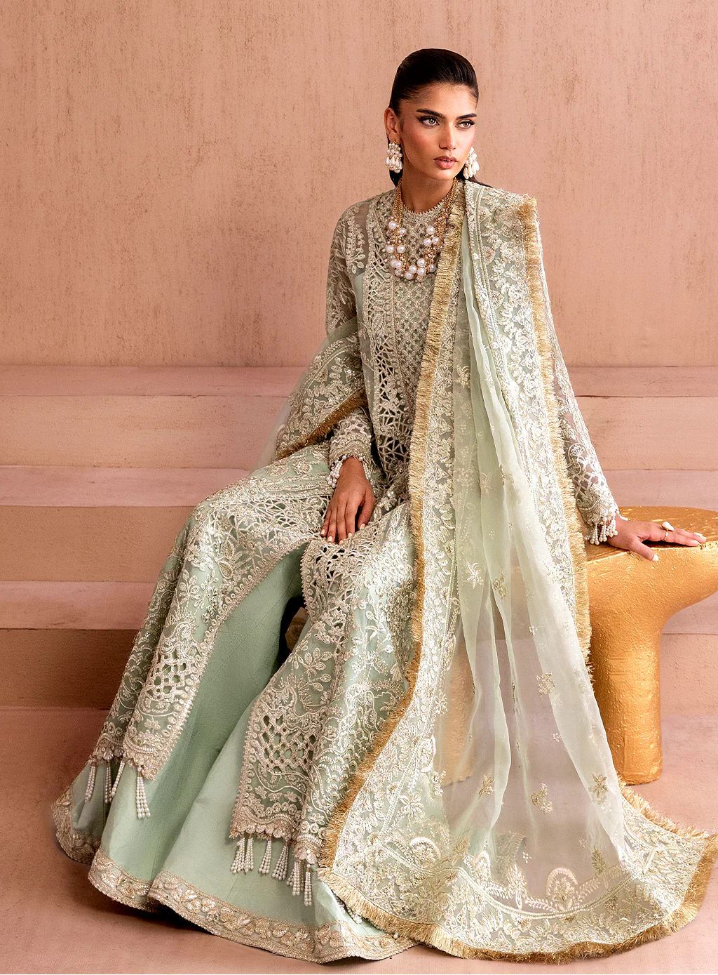 Emaan Adeel Clay & Couture Luxury Wedding Formals – ZARVE - Image 2