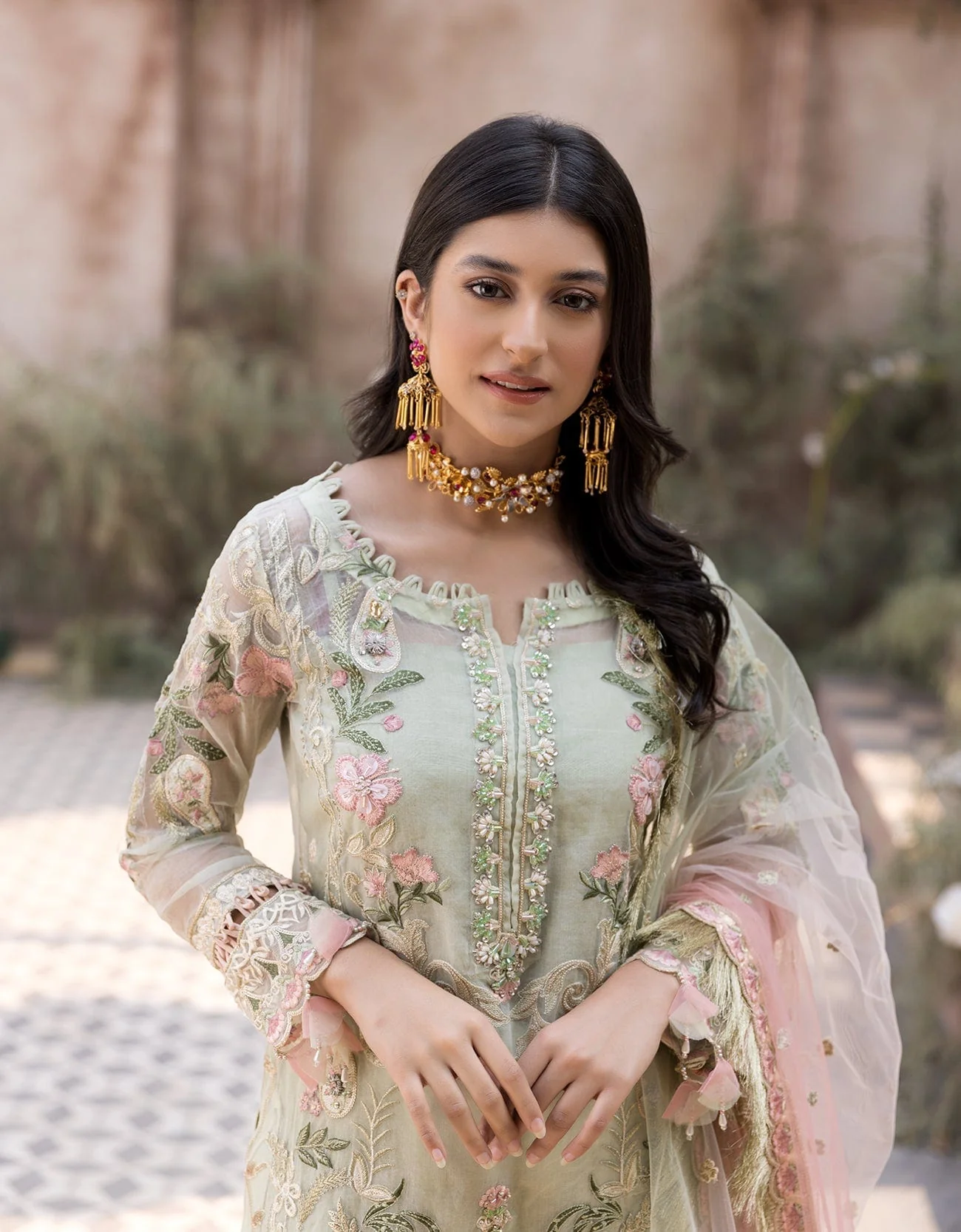Emaan Adeel Le Festa Edit Chiffon Collection Vol-3 – LR-03 - Image 4