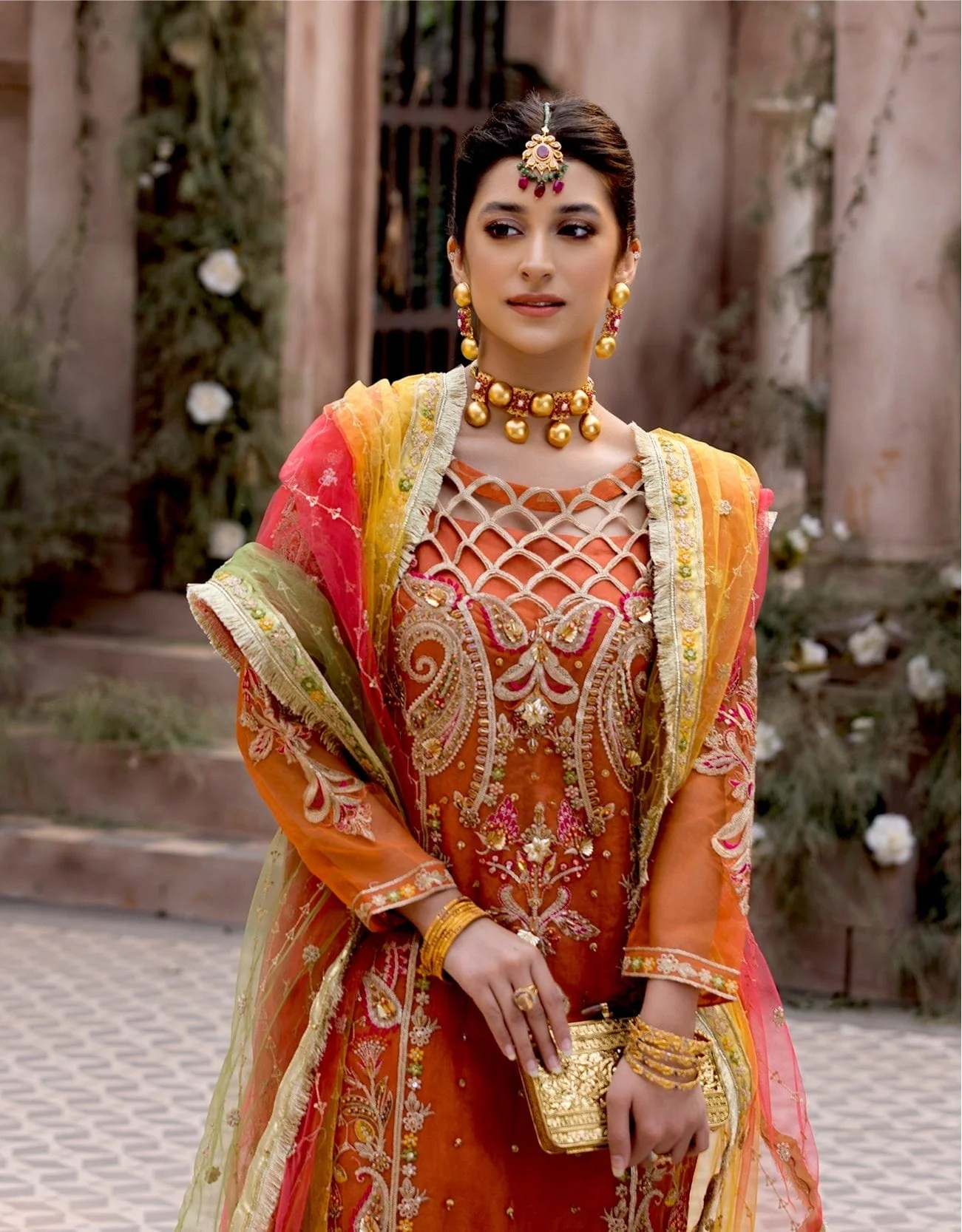 Emaan Adeel Le Festa Edit Chiffon Collection Vol-3 – LR-10 - Image 4