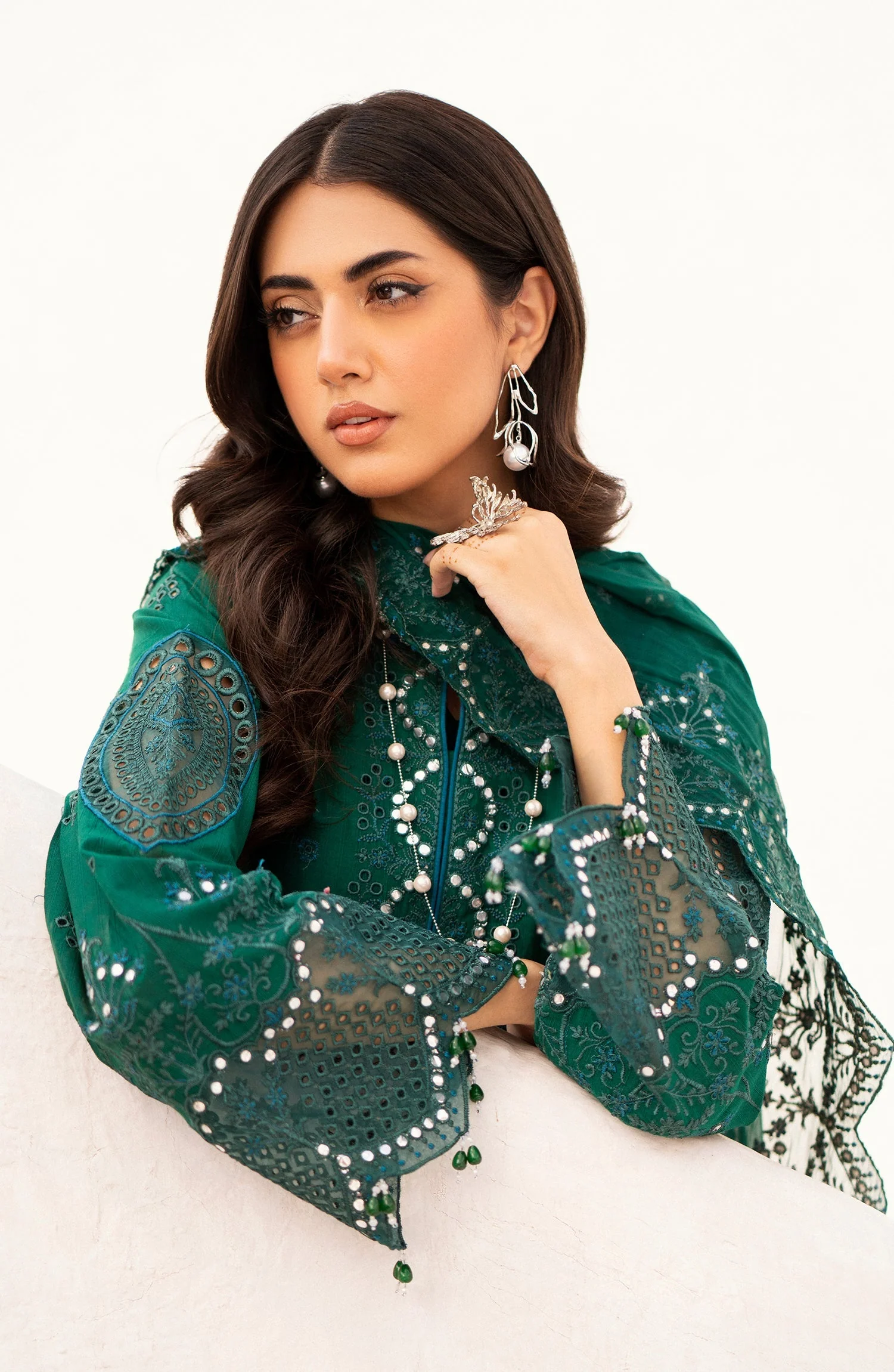 Emaan Adeel Mellisa Luxury Lawn – MARCO - Image 3