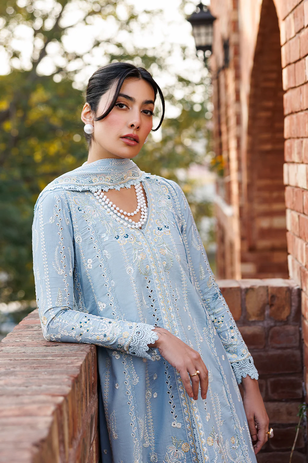 Emaan Adeel Mirabelle Festive Luxury Lawn – BLISSFUL DREAMS - Image 8