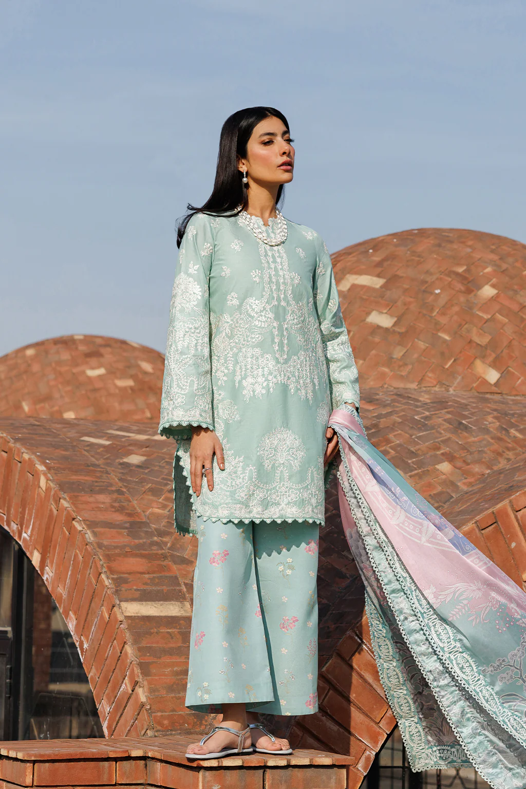 Emaan Adeel Mirabelle Festive Luxury Lawn – ISOLDE