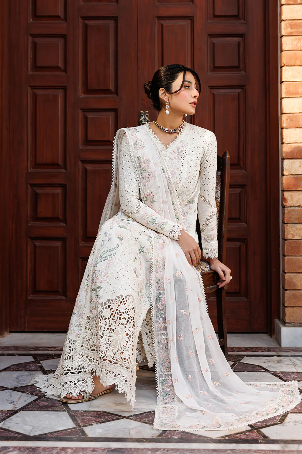 Emaan Adeel Mirabelle Festive Luxury Lawn – SERAPH - Image 10