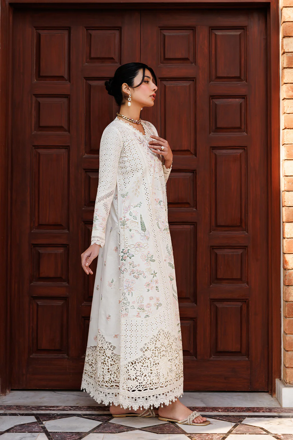 Emaan Adeel Mirabelle Festive Luxury Lawn – SERAPH - Image 8