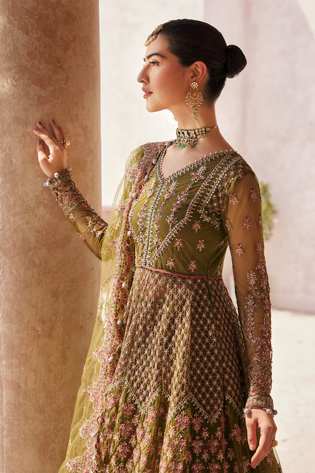 Emaan Adeel Mirha Wedding Edition – MH-207 - Image 3
