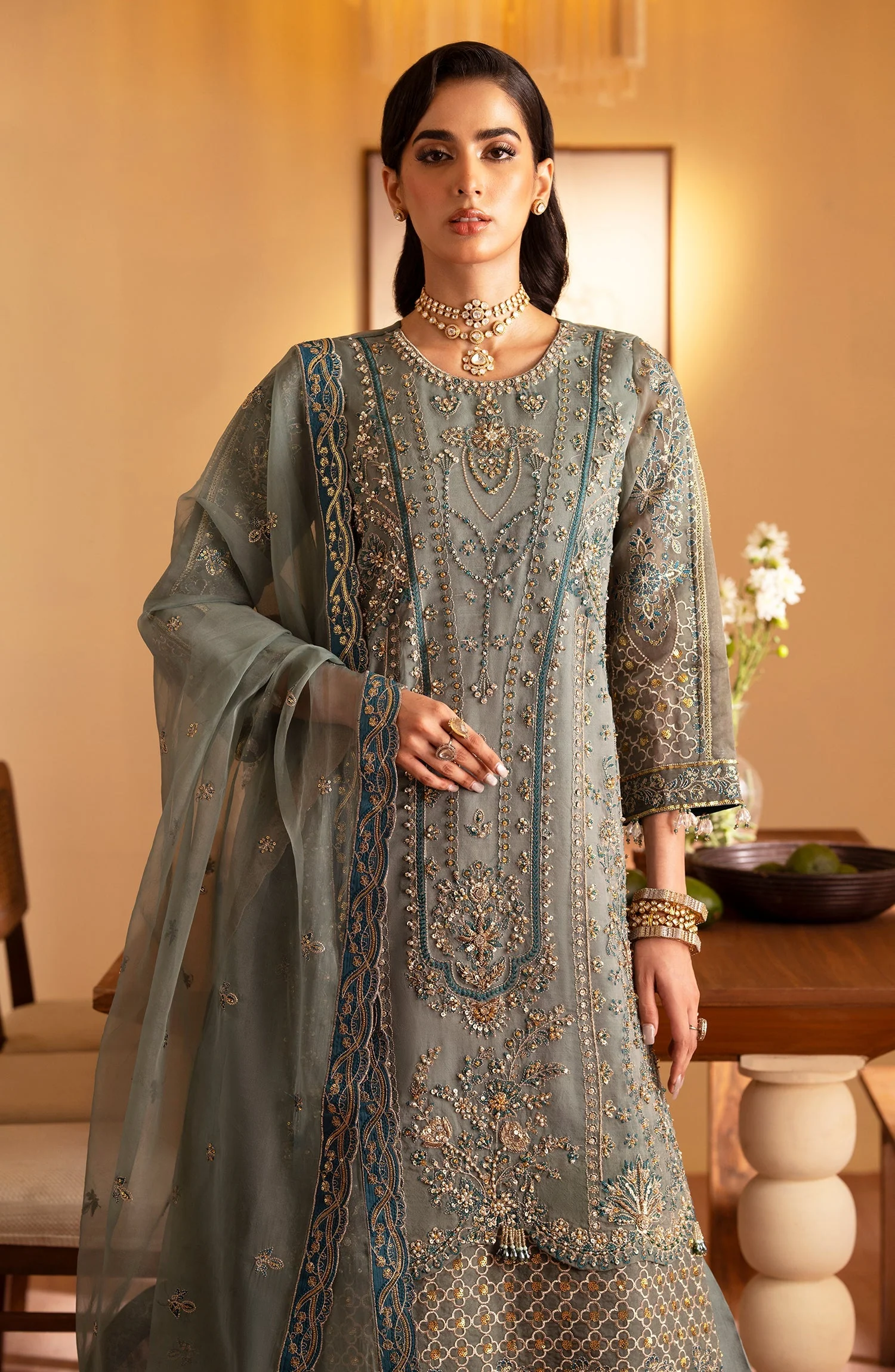 Emaan Adeel Romansiyyah Luxury Formals – Roheen - Image 3