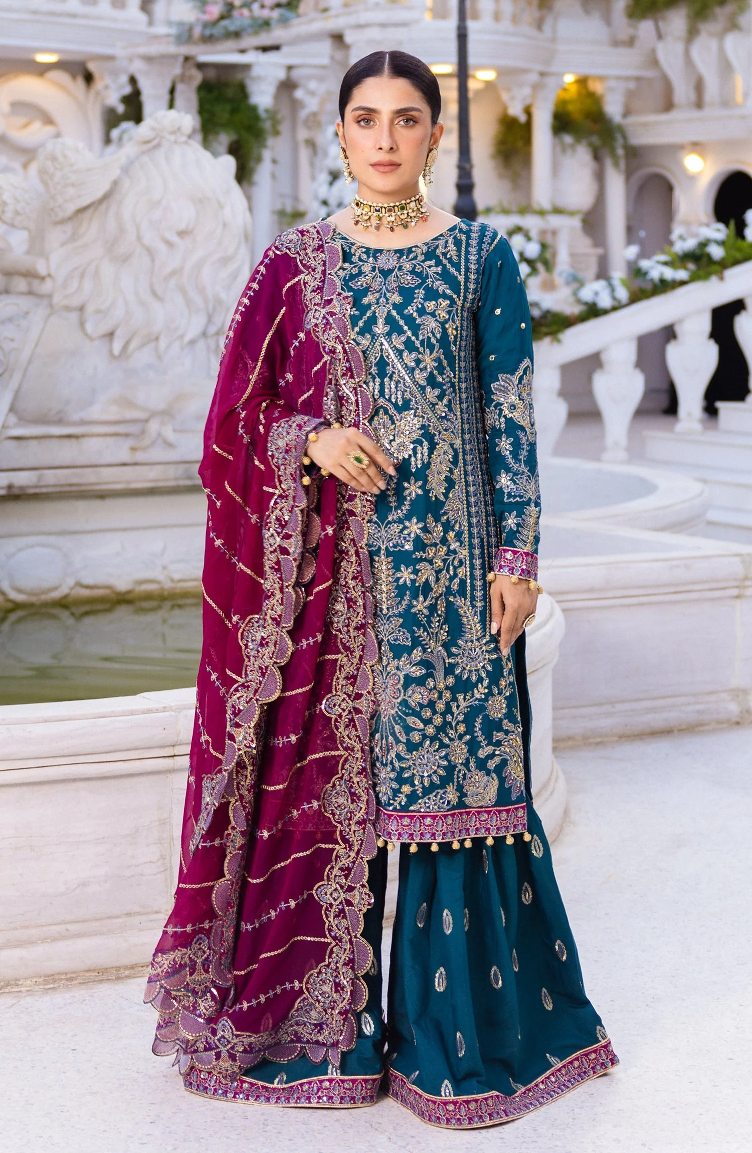 Emaan Adeel Zimal Luxury Formals – ZM 06 Rumesah - Image 7