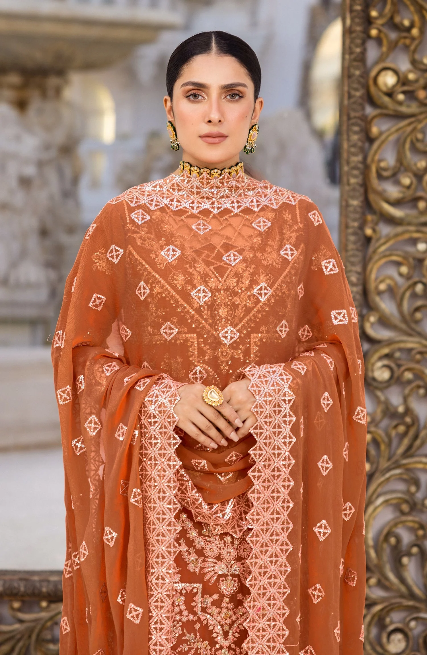 Emaan Adeel Zimal Luxury Formals – ZM 09 Gulaal - Image 7