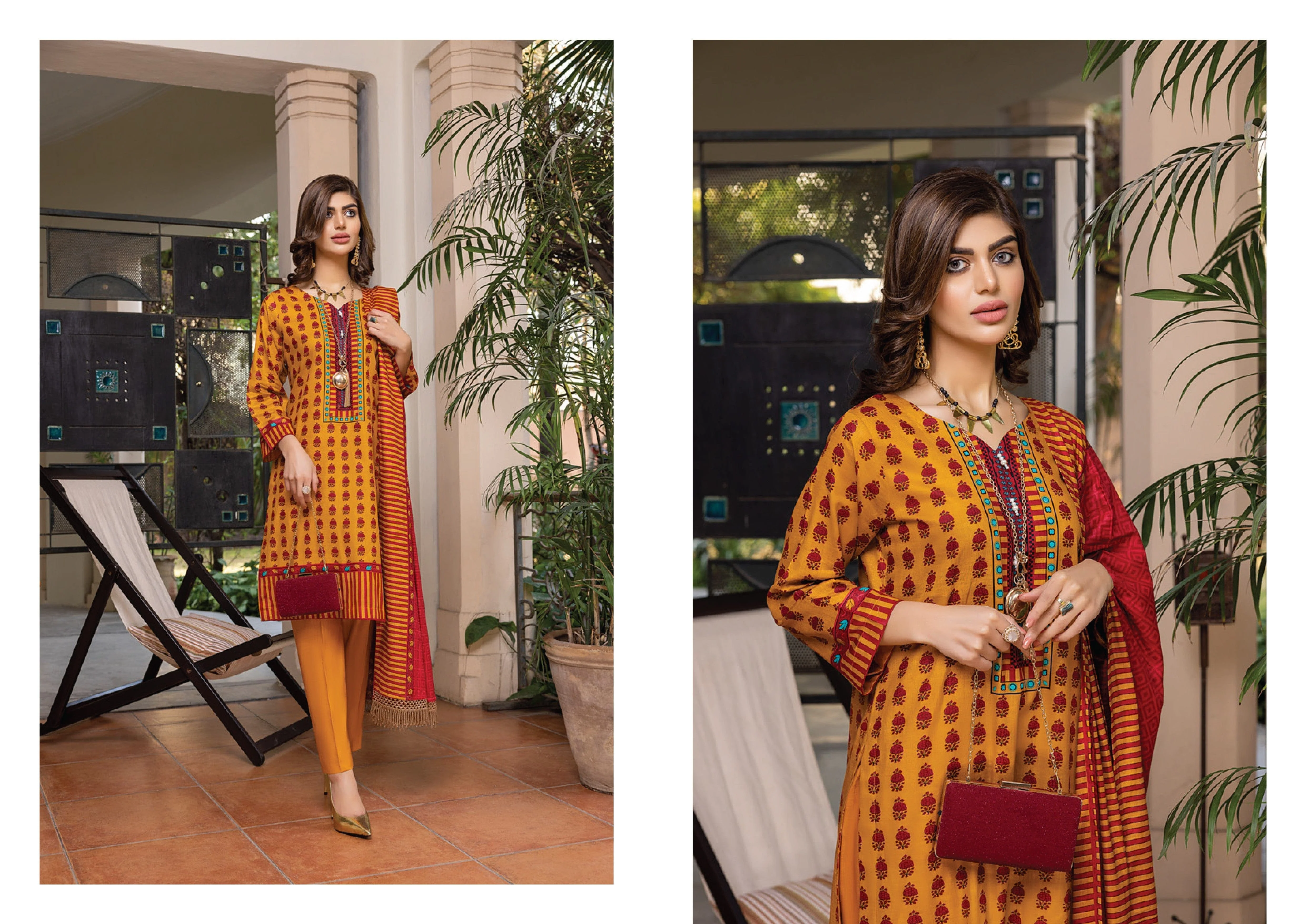 Erum Misha Printed Lawn Collection Vol-2 – EMLV2-4 - Image 3