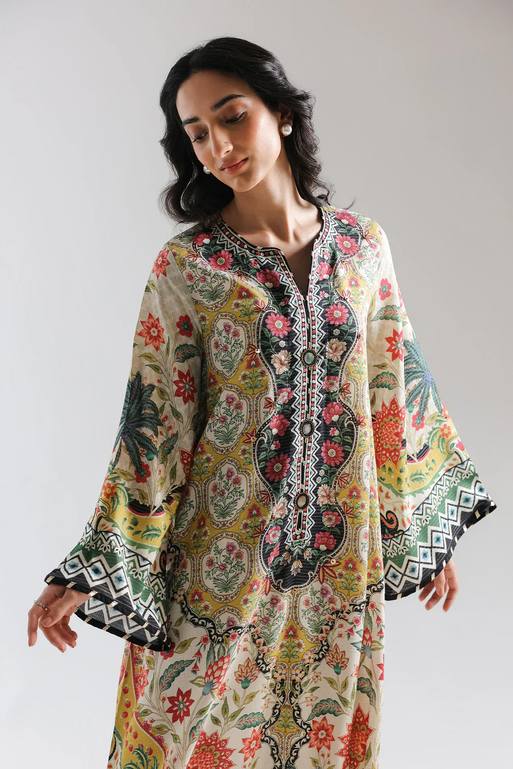 Ethnc PRINTED KAFTAN (E3641/103/004) - Image 2