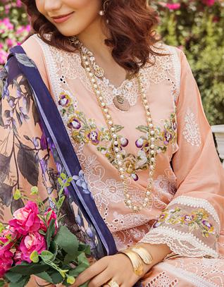 Etoiles Embroidered Lawn Collection – DN-02 - Image 3