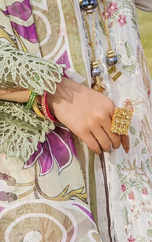 Etoiles Embroidered Lawn Collection – DN-09 - Image 3