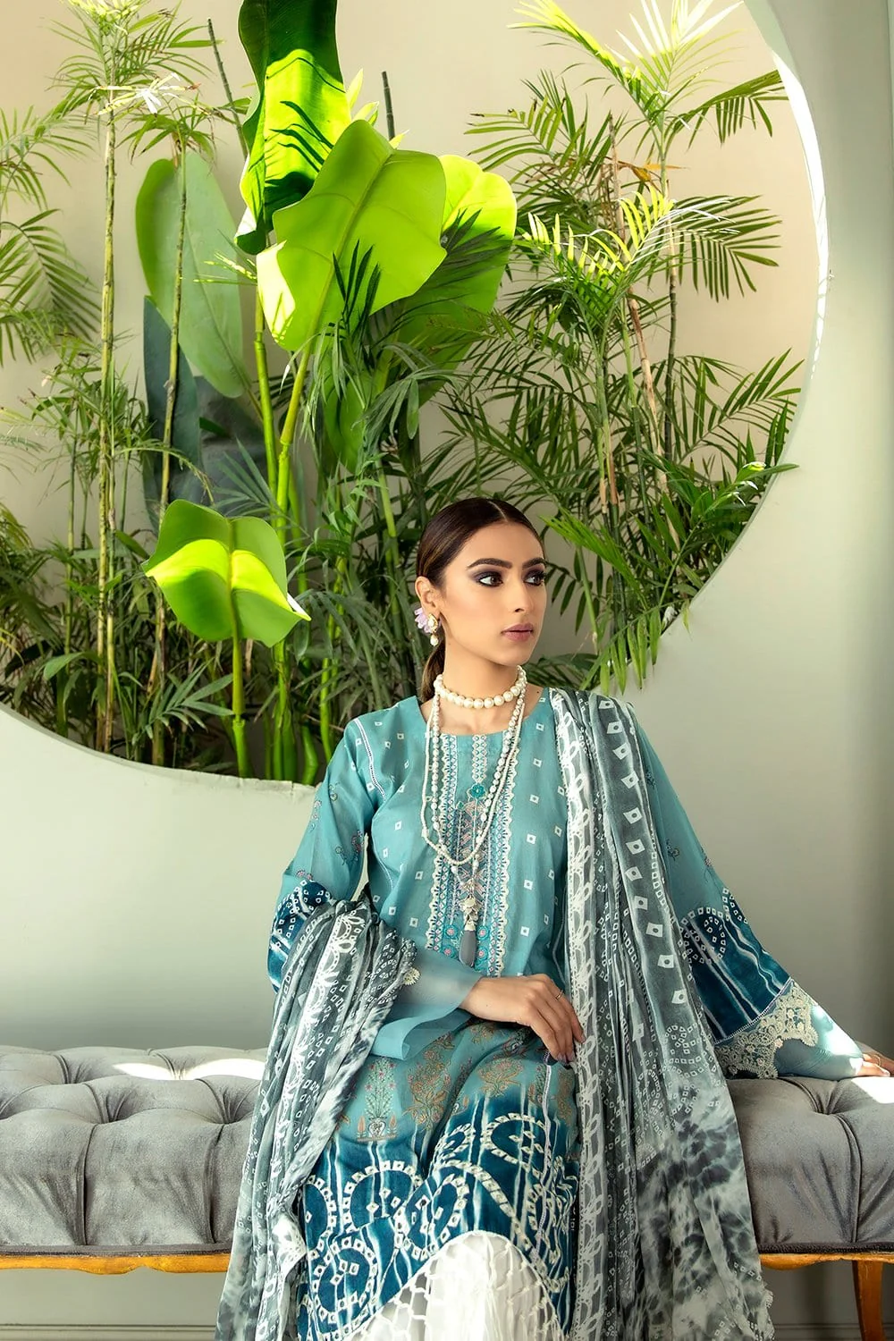Faixa Faixal X Ittehad · Naazaan Lawn Collection – FF-NZ-01 - Image 5