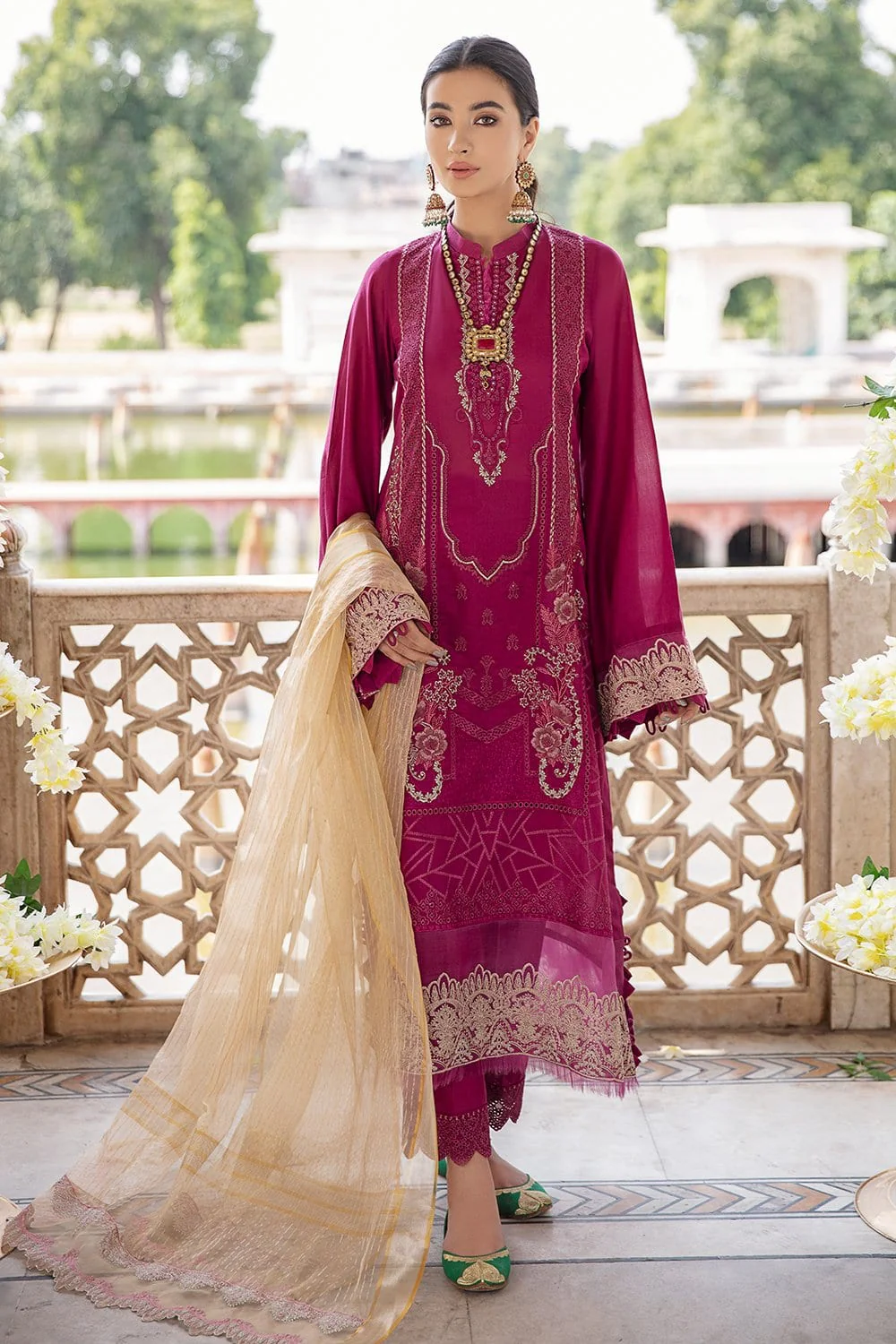 Faixa Faixal X Ittehad · Noor Jahan Lawn Collection – FF-NJ03-KANWAL