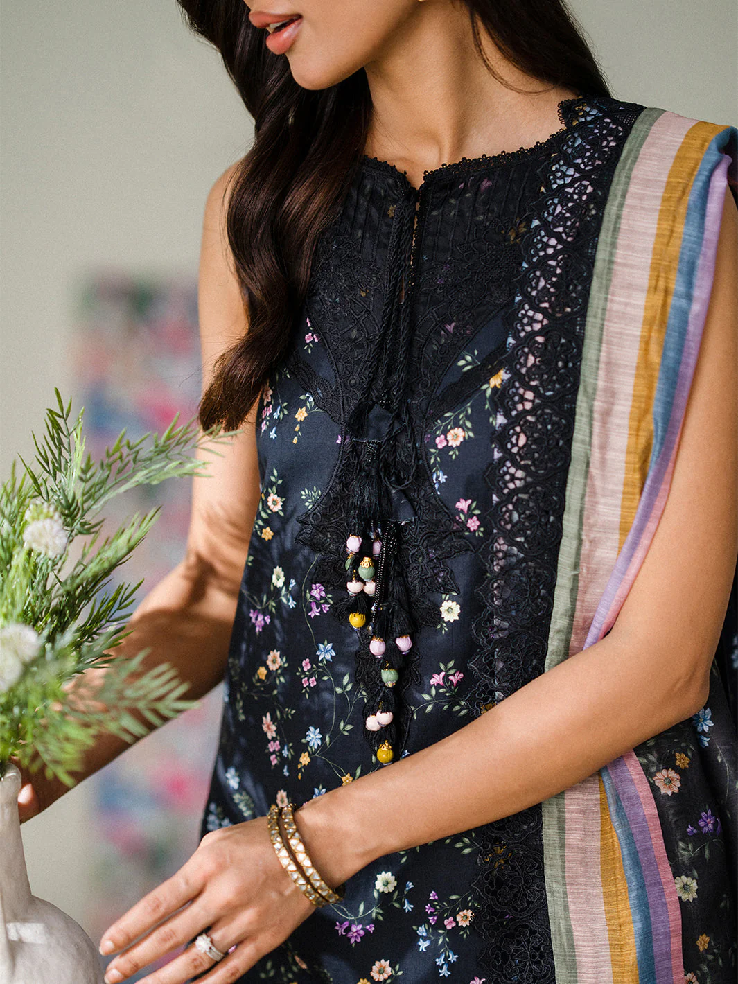 Faiza Faisal FNP Lawn Prints – TWILIGHT CHARM - Image 8
