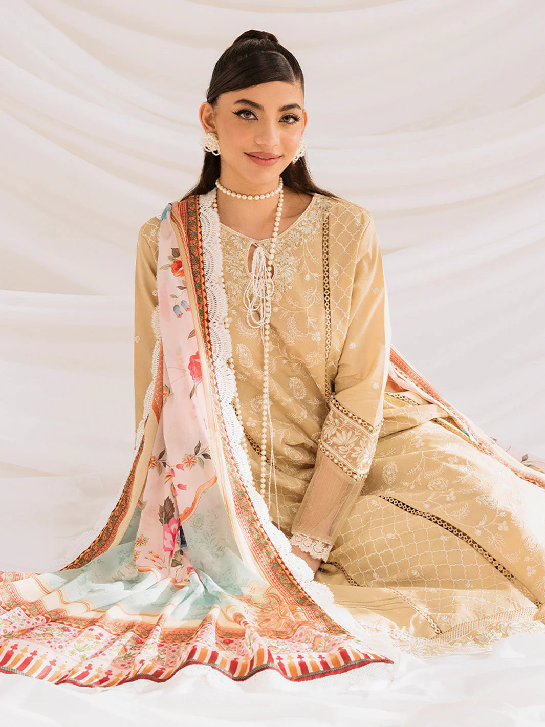 Faiza Faisal French Garden Lawn Collection – Cecelia - Image 3