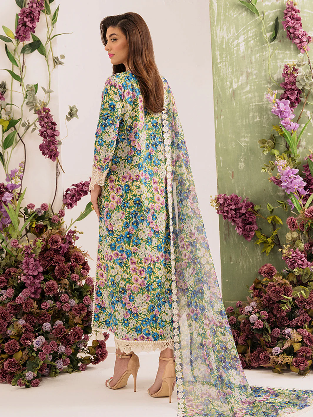 Faiza Faisal French Garden Lawn Collection – Iris - Image 6