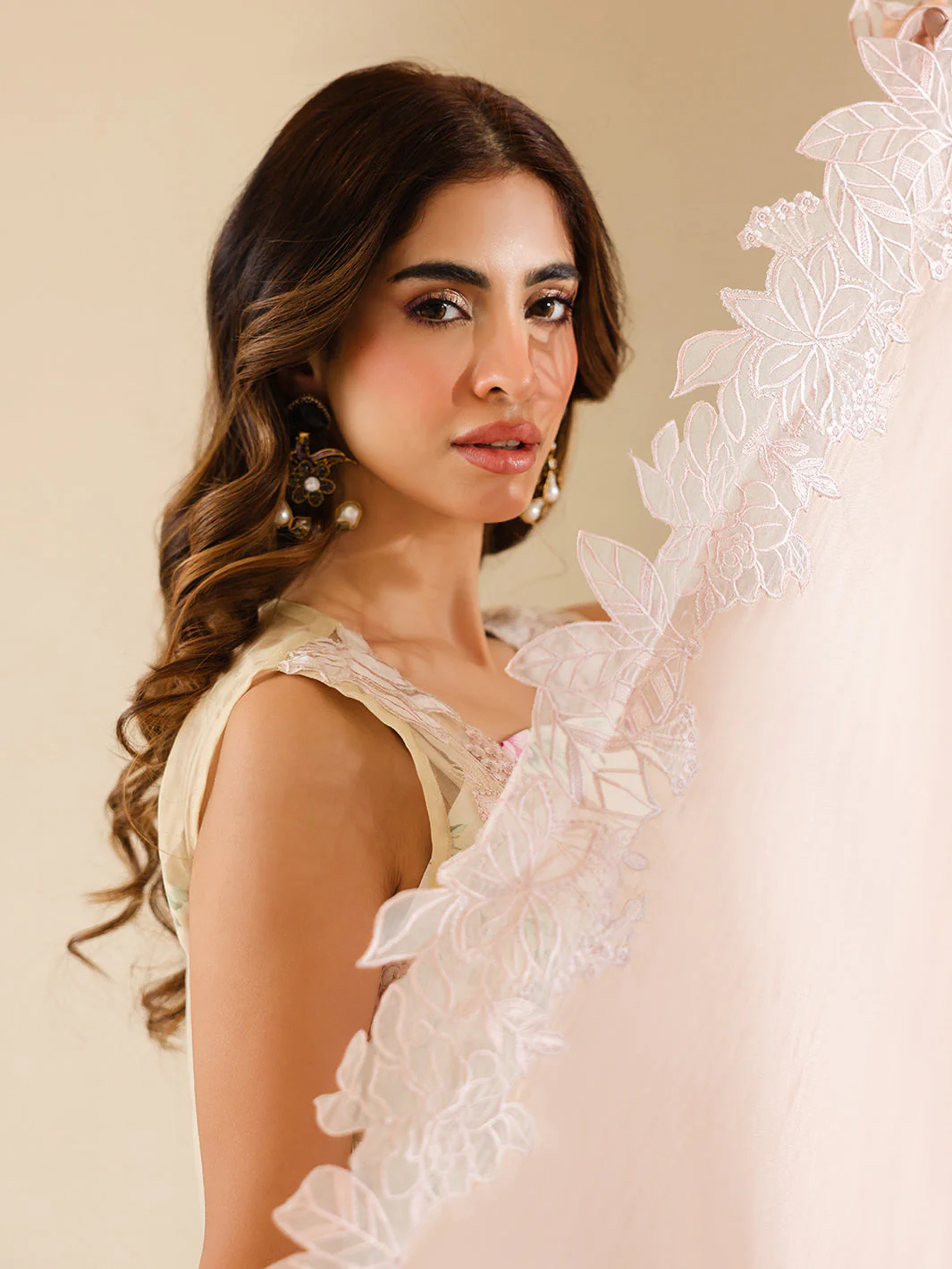 Faiza Faisal Marine Luxury Lawn – ELISHA - Image 6