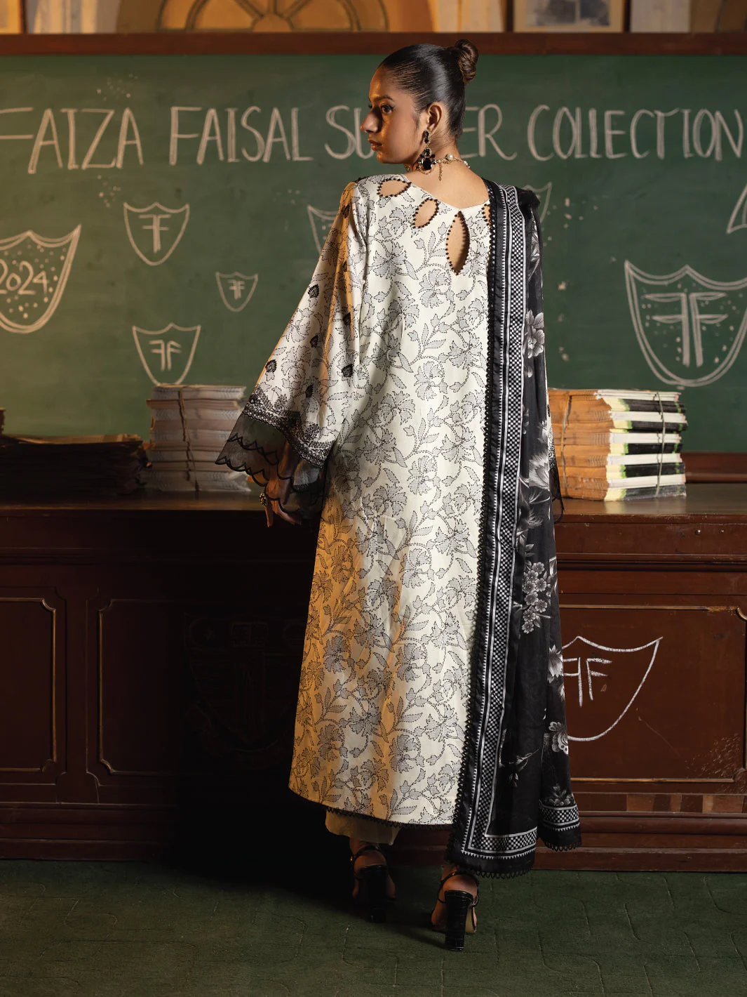 Faiza Faisal Maya Summer Lawn Collection – Deniz - Image 6