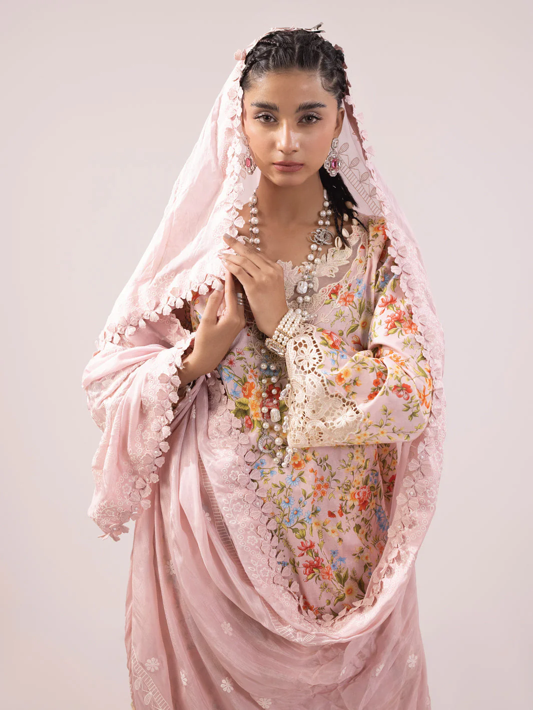 Faiza Faisal Rangeeli Spring/Summer Lawn – Laali - Image 2