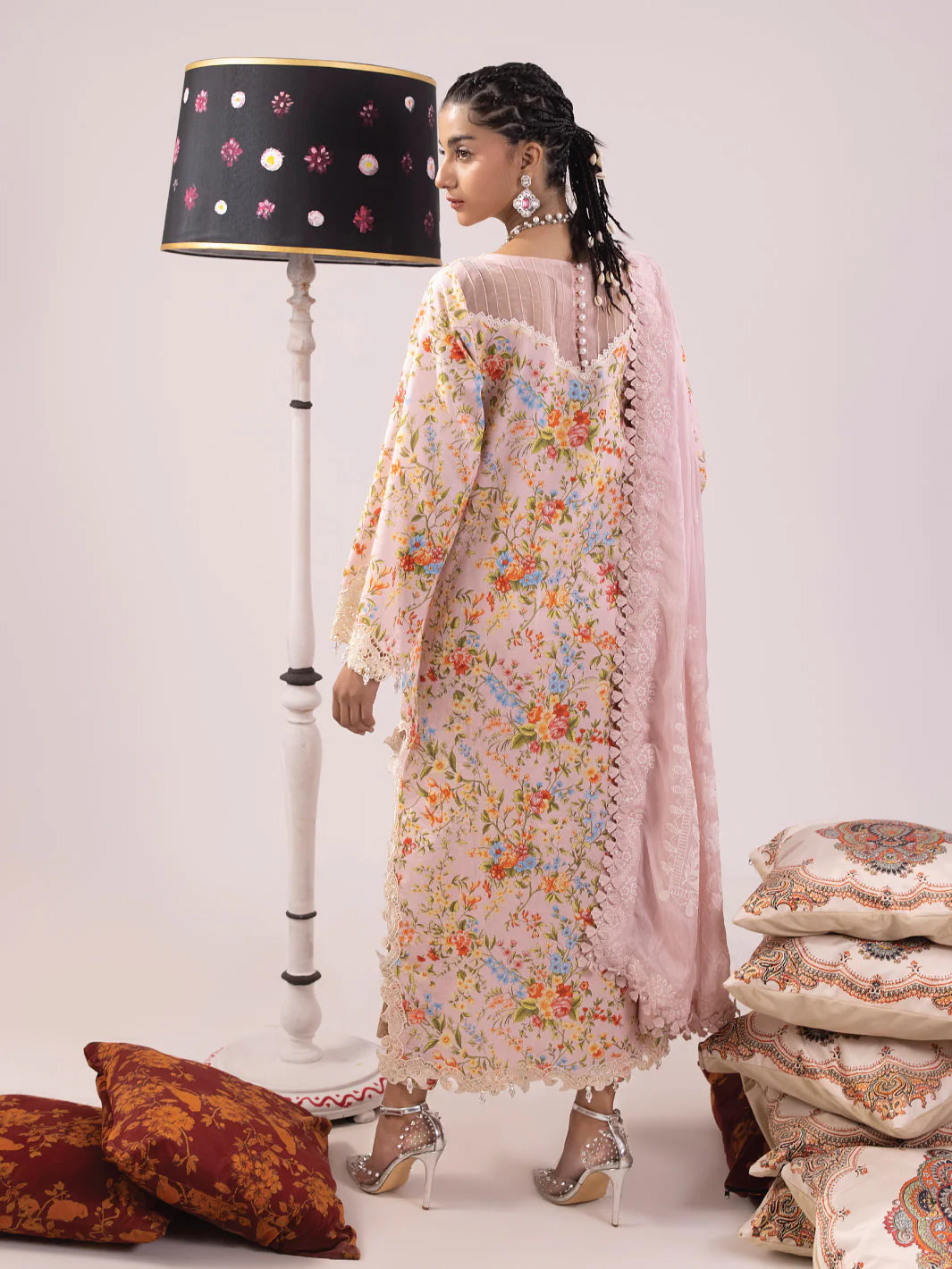 Faiza Faisal Rangeeli Spring/Summer Lawn – Laali - Image 4