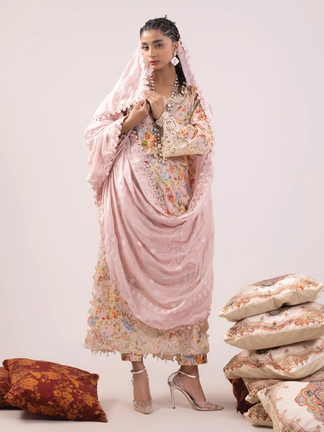 Faiza Faisal Rangeeli Spring/Summer Lawn – Laali - Image 5