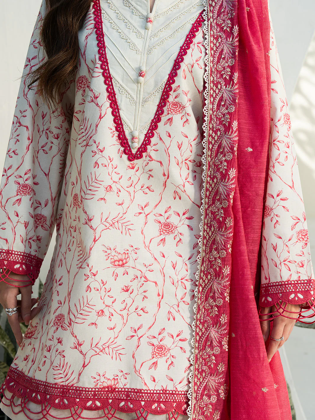 Faiza Faisal Summer Lawn Prints – INES - Image 6