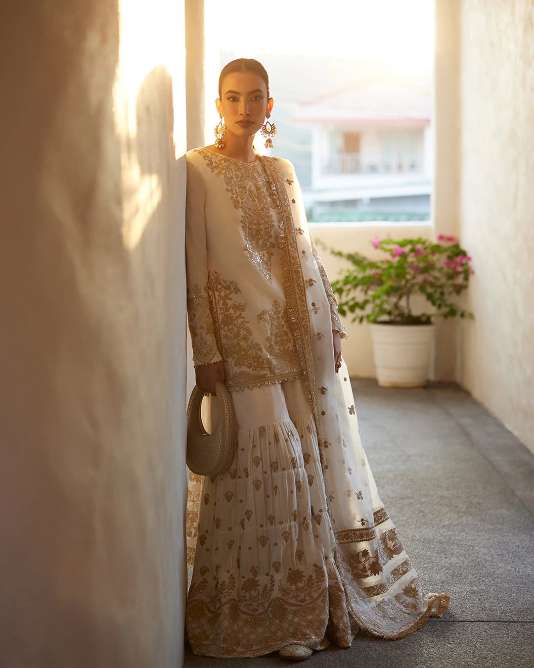 Faiza Saqlain Liliana x Palak Tiwari Luxury Lawn Collection 2024 – Mirhana - Image 2