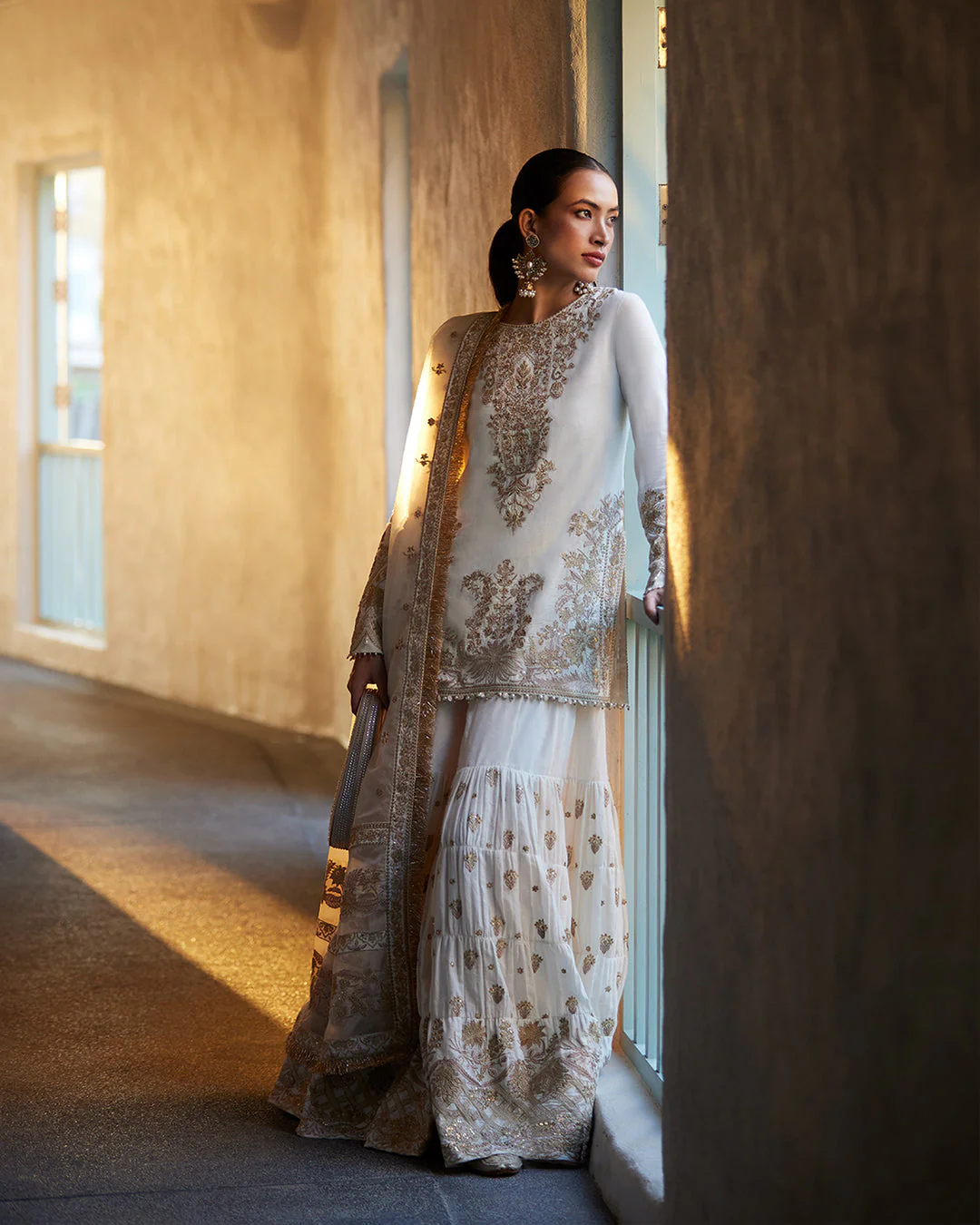 Faiza Saqlain Liliana x Palak Tiwari Luxury Lawn Collection 2024 – Mirhana - Image 5