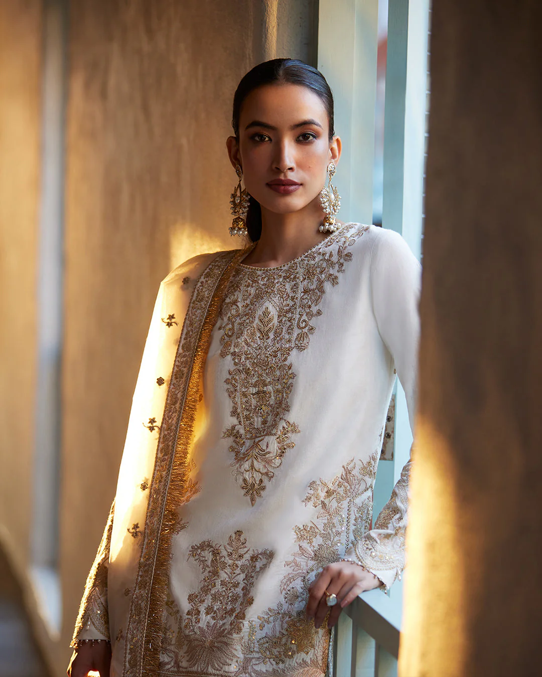 Faiza Saqlain Liliana x Palak Tiwari Luxury Lawn Collection 2024 – Mirhana - Image 6