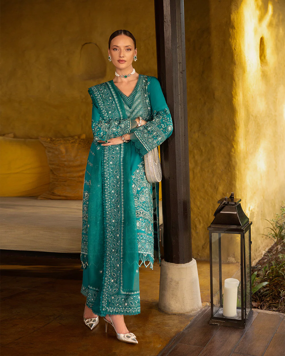Faiza Saqlain Zinnia Luxury Lawn – Calla