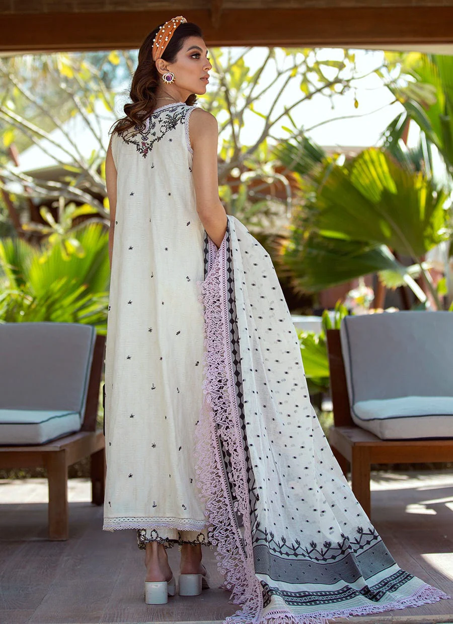 Farah Talib Aziz Luxury Lawn Collection 2022 – Belize - Image 6