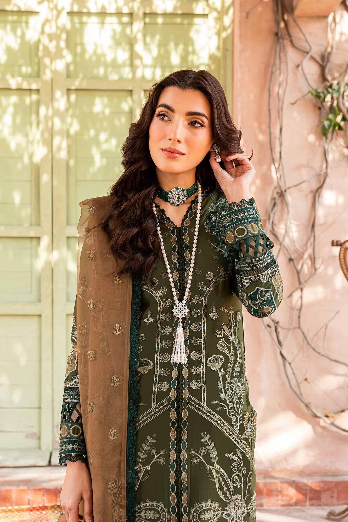 Farasha Bahaar Eid Festive Lawn Collection – Mehak - Image 6