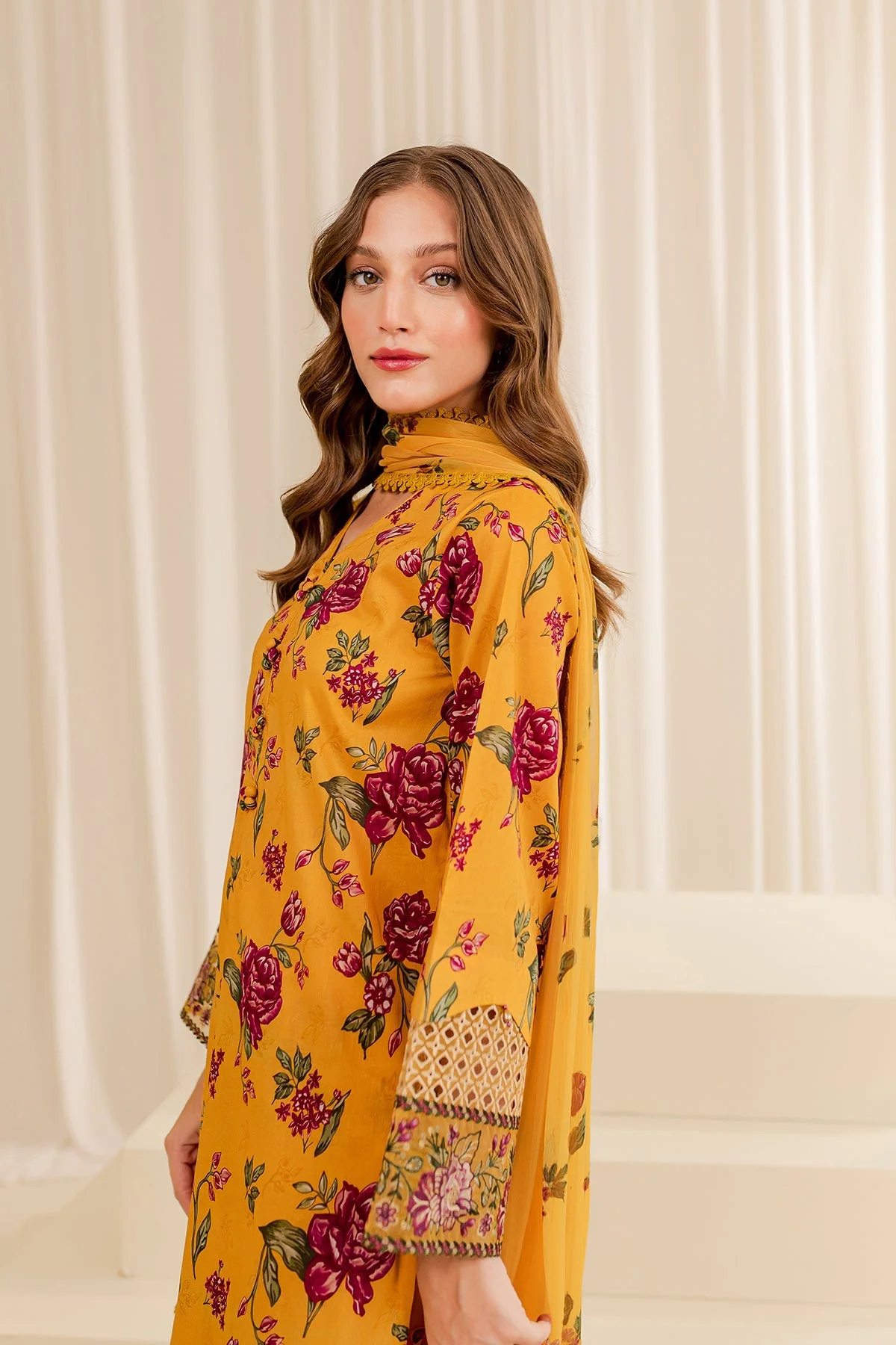 Farasha Embroidered Essentials Lawn Collection 2024 – Summer Sorbet - Image 7