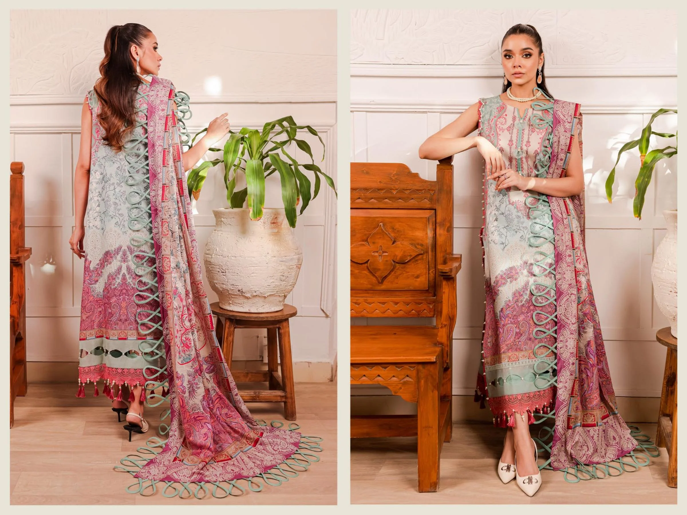 Firdous Cambric Prints 2023 – 20344-A - Image 3