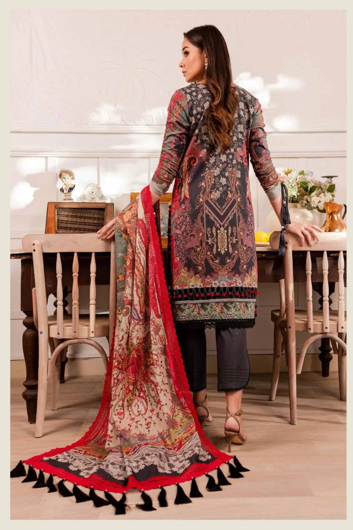 Firdous Cambric Prints 2023 – 20350-B - Image 2