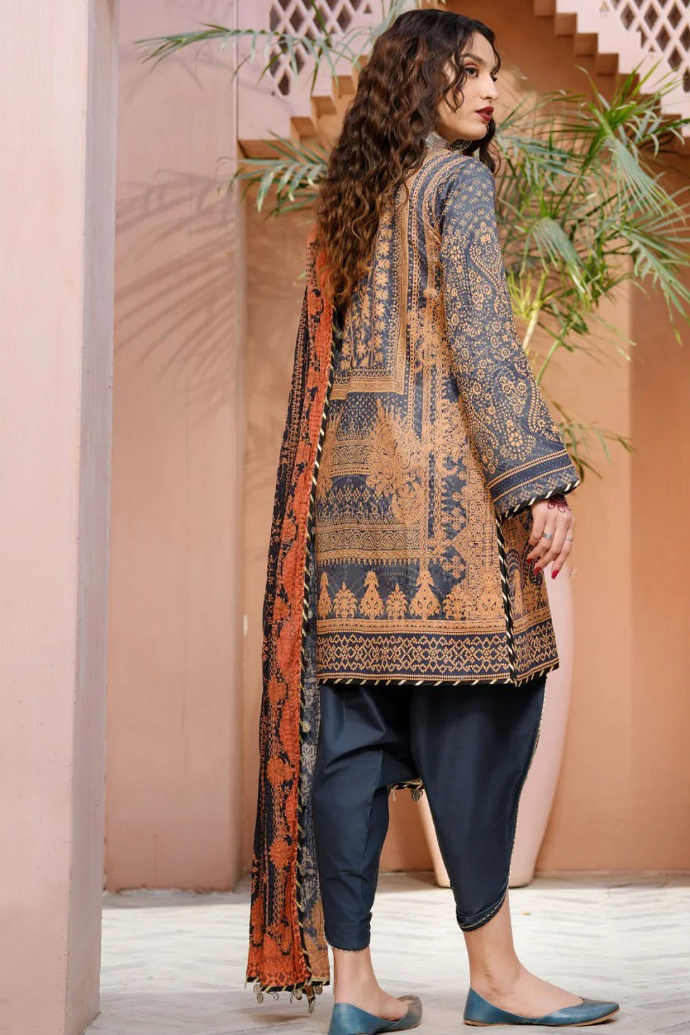 Firdous Lawn Collection – 20477A - Image 2