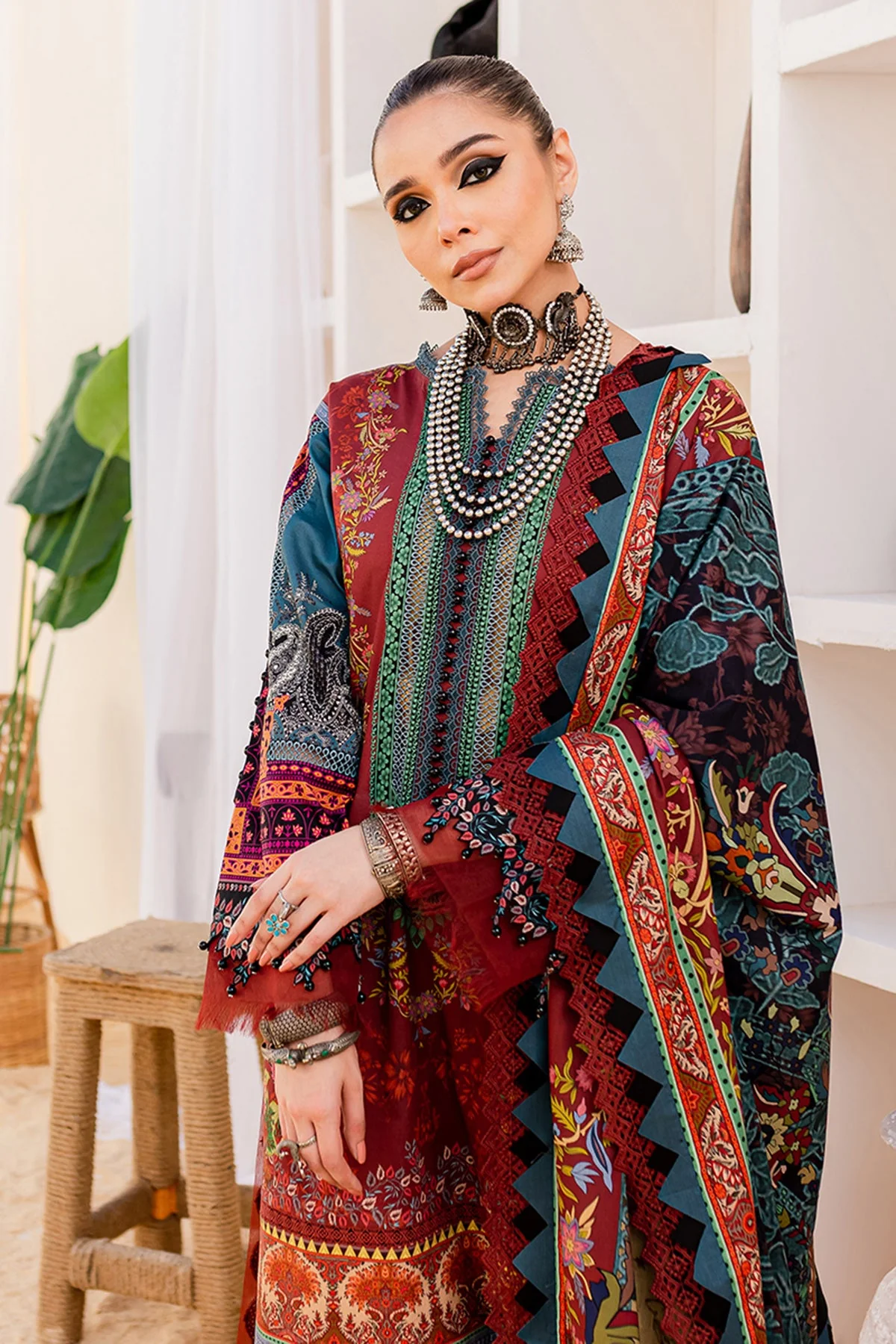 Firdous Lawn Collection Vol-II – 20201-A - Image 3